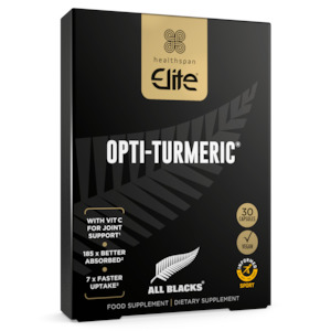 Superfoods: Healthspan Elite All Blacks Opti-Turmeric