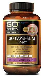 Appetite Control: GO Healthy Capsi-Slim 1-A-Day (60 Vegecaps)