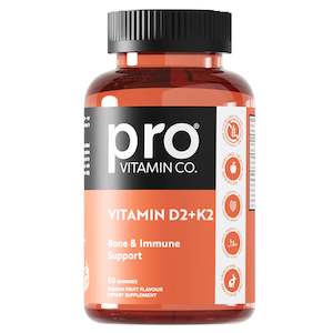 Pro Vitamin Co D2+K2 Gummies