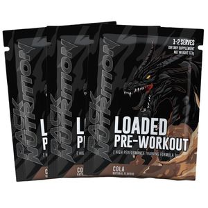 Best Selling Supplements: 3x Pack Nutrition Loaded Pre Workout Samples *Gift*