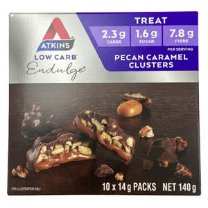 Atkins Low Carb Endulge Pecan Caramel Clusters