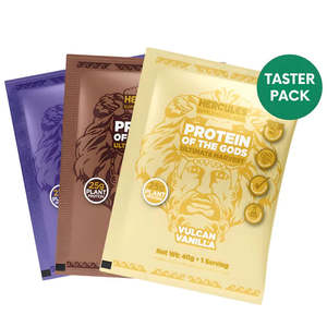 Best Selling Supplements: Hercules Protein of the Gods 3x Sachet Taster Pack