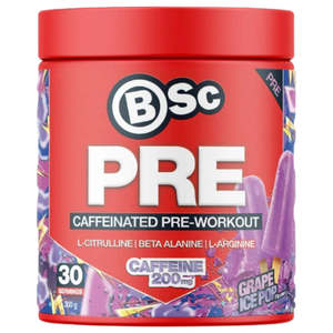 Best Selling Supplements: BSc PRE Caffeinated Pre-Workout