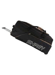 SHREY BLACK/KHAKI PERFORMANCE WHEELIE BAG