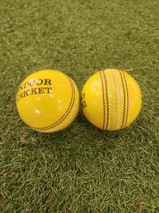 Balls: Indoor Cricket Ball - Yellow