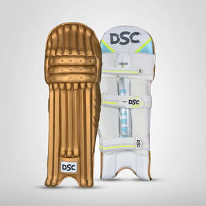 DSC CONDOR FLITE GOLDEN COLOURED BATTING PADS – MENS