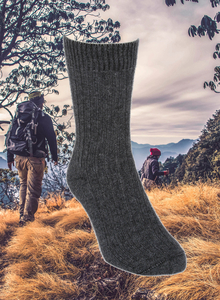 Trekking Hiking Camping Possum & Merino Socks (NZ Made)