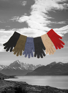 Products: NZ Made Possum & Merino Full Finger Gloves