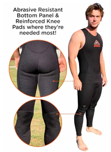 Products: Adrenalin Tuff 3/2mm Black Long John Wetsuit