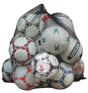 New Zealand Volleyball: 85106      ~ NYLON MESH BALL CARRY BAG