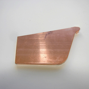 Products: Left Hand Stop end Copper (CLR010) - Streamline Spouting