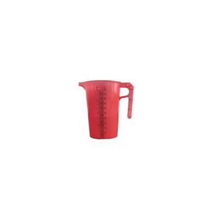 Chemical Mixing & Transfer: Calibration Jug - 1 litre Red Mini Measure • Croplands Spray
