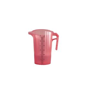 Calibration Jug - 3 litre Red Midi Measure • Croplands Spray