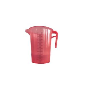 Chemical Mixing & Transfer: Calibration Jug - 5 litre Red Maxi Measure • Croplands Spray