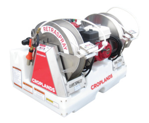 Croplands 200L Compact Traymount Sprayer - Twin Retraspray • Croplands Spray