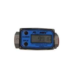 GPI 1" ISO Stainless Industrial Turbine Flowmeter • Croplands Spray
