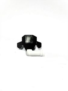 1/2 NPT - 14 female x 10mm (3/8) elbow swivel barb (polypropylene) • Croplands Spray