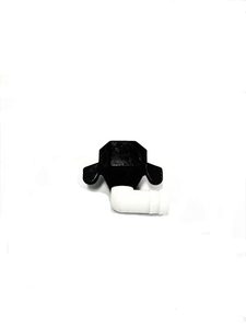 1/2 NPT - 14 female x 12mm (1/2) elbow swivel barb (polypropylene) • Croplands Spray