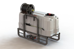 CropPak 300 Litre 12V Sprayer - 15 l/m Pump plus Hose Reel • Croplands Spray