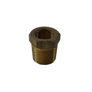 Brass Reducing Bush 1/2 X 3/8 • Croplands Spray