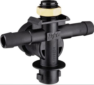 Braglia Nozzle Holder 13mm tail Double Hose Tail Body