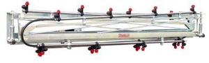Booms: 16mtr Folding Heavy Duty Manual Boom Galv