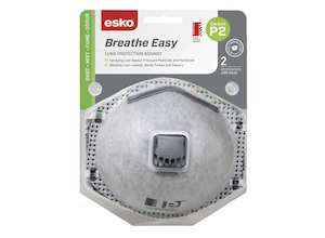 Safety Gear: Mask Active Carbon P2 Valved 2/pk