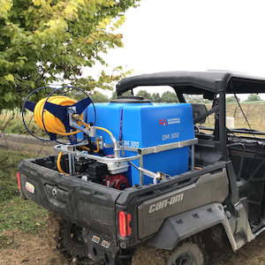 Equipment Over 1000: DM300 Deckmount Sprayer 300L, 50M Hose Reel, 40L/min diaphragm pump
