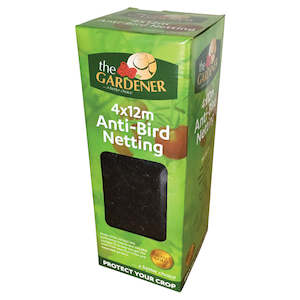 Horticultural Supplies 1: Bird netting 4M x 12M Black