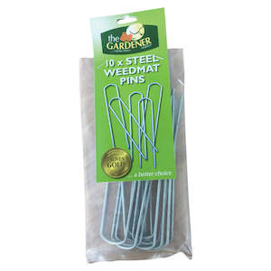 Horticultural Supplies 1: Steel Hose staple 225mm / Weedmat Pins