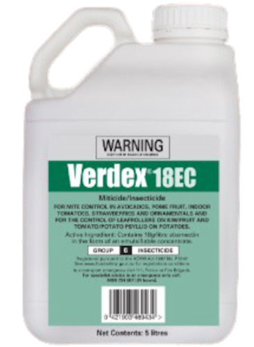 Insecticides: Verdex Abamectin Insecticide 5L miticide