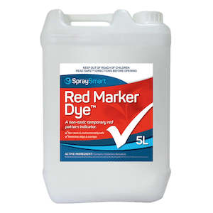 Additives: SpraySmart Red Marker Dye 5L