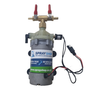 Pumps: SpraySmart 12V Pump, 6.8L/min, 70psi, 10mm Hosetail in, 1/2"BSPM Outlet