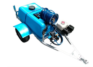 Trailer Sprayers: 200L Trailer Sprayer, with 30M reel, Honda + Poly2030