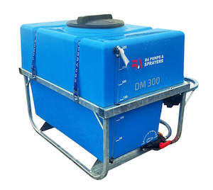 Bertolini 300L, Deck mount sprayer, Tank and frame only, no pump