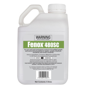 Fenox 480SC herbicide 5L- new safe formulation