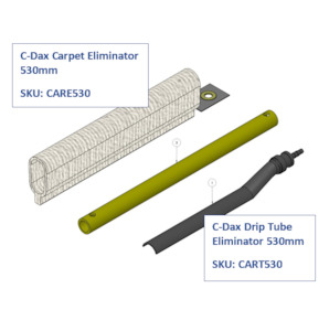 C-Dax carpet eliminator 530mm