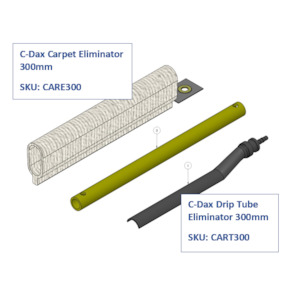 Weedwiper Parts: C-Dax Drip Tube eliminator 300mm