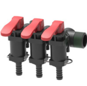 Manual Controllers: Manifold Arag 4 tap with 1"BSPM inlet