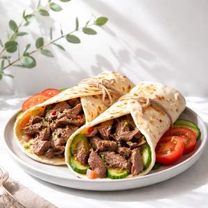 Products: Flatbread Shawarma Wraps Spread The Love Catering North Shore Auckland