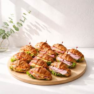 Products: Assorted Brunch Croissants Spread The Love Catering North Shore Auckland