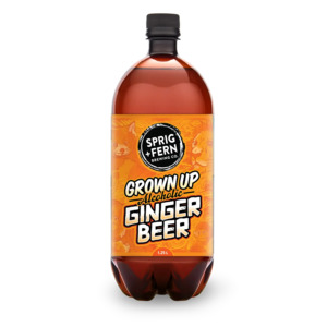 Alcoholic Ginger Beer: Grown Up Ginger Beer 1.25L