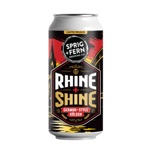 Frontpage: Rhine + Shine - German-Style Kölsch 440ml