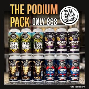Craft Beer: The Podium Pack - 440ml Mixed Box