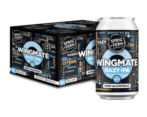 Craft Beer: Wingmate Non-Alcoholic Hazy IPA 6 Pack