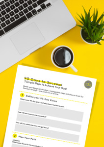 90 Days to Success – Goal Planning Tool