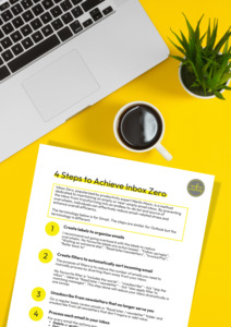 Products: 4 Steps to Achieve Inbox Zero – Email Detox Tool
