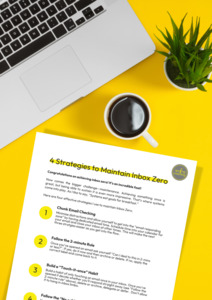 4 Strategies to Maintain Inbox Zero – Digital Habits Tool