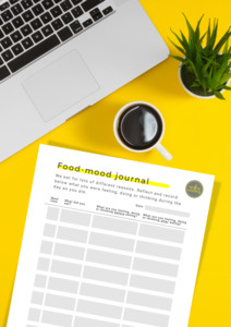 Products: Food Mood Diary – Mindful Eating Reflection Tool