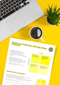 Make Time for the Things That Matter – Visual Time Management & Prioritization Tool